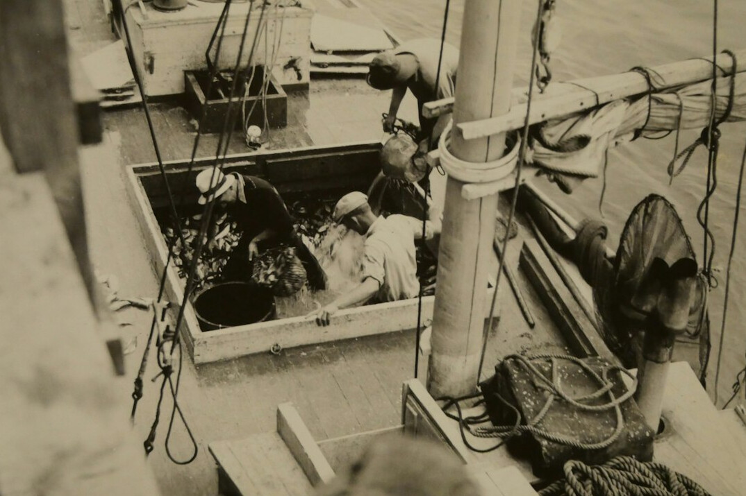 Camera operators view of a television studio set